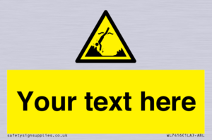 Custom Warning submerged objects